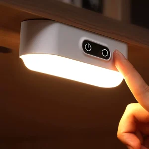 Wireless Cabinet LED Motion Sensor Light Strip with Night Light 6000K Daylight Dimmable Rechargeable CRI 90 IP20