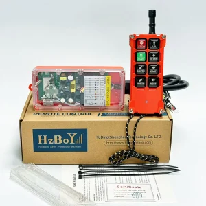 Wireless Crane Remote Control F21-E1B 6-Button Industrial Electric Lift Radio Switch Receiver