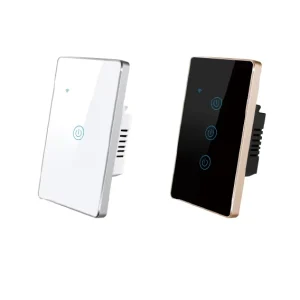 Wireless Digital Smart Wall Light Switch, 10A, PC Material, WiFi Power Switch