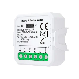 Wireless Electric Curtain Motor Switch 50M Remote Control Plastic Roller Shutter Blinds Switch 5A