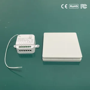 Wireless Kinetic Switch 110V/220V Wall Switch Kit No Wiring for Hotel and Office Renovation Projects