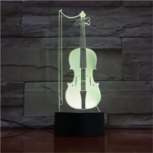 Wireless LED Lamp Acrylic LED Night Light Smart Lamps 7 Color Light Creative Table Lamp Acrylic LED Night Lights RGB Home Decor