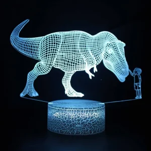 Wireless LED Lamps Table Lights Touch Lamp Room Lights Custom Pattern 3D Optical Illusion Night Lights LED Table Lamps Bedroom