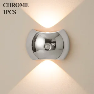 Wireless LED Wall Lamp No Wiring No Drilling Battery Powered Dimmable ABS Material Bedroom Night Light Staircase Atmosphere Lamp