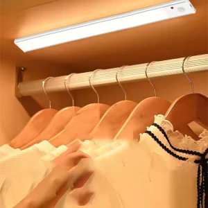 Wireless LED Wardrobe Under Cabinet Light with Motion Sensor