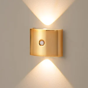 Wireless Magnetic Motion Sensor Wall Light RGB Smart Home USB Rechargeable Night Light Bedroom Bedside LED Wall Lamps