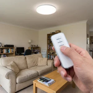 Wireless RF Remote Switch Controller 30m Range for LED Lighting Fixtures Crystal Ceiling Lights and Chandeliers