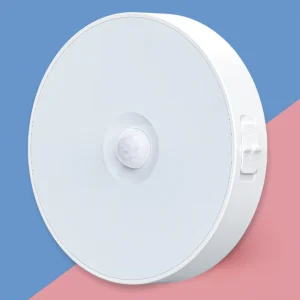 Wireless Rechargeable LED Puck Light 3000K/6500K Motion Sensor for Kitchen Cabinet Battery Operated