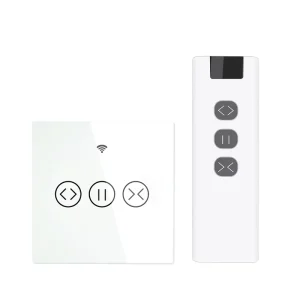 Wireless Remote Control Curtain Switch 10A 250V WiFi Network Smart Life Mobile App
