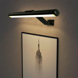 Wireless Remote Control Rechargeable LED Wall Lamp Modern Dimmable 3000K-6000K
