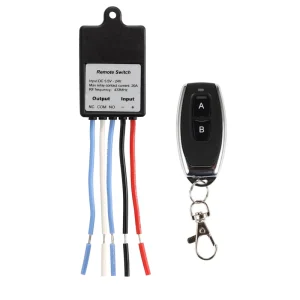 Wireless Remote Control Switch DC5V 12V 24V 1CH 433MHz Remote Switch Relay Receiver Module Controller KR2401F KT01