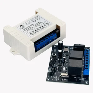 Wireless Remote Control Switch with 10A Relay and DC 9-48V Wide Voltage Input for Industrial and Smart Home Use