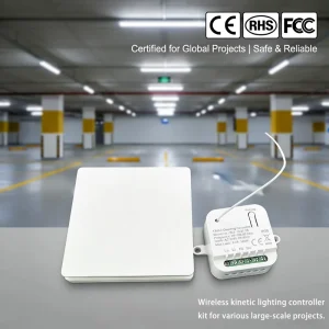 Wireless Wall Switch Wireless Kinetic Switch Technology for Smart Homes Remote Control Switch for Light