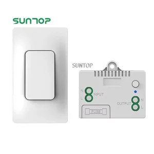 Wireless Wall Switches No Battery Required Kinetic Energy Self Powered Waterproof RF433 Light Switch