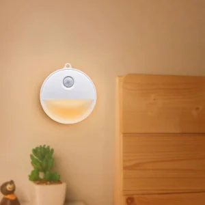 Wireless White LED Sensor Light for Under Cabinet Closet Bathroom Lighting Modern Stylish Dimmable Night Lamp