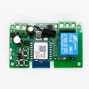 Wireless WiFi Switch Module, 1CH, DC 7-32V, 10A Relay, Remote Control Receiver