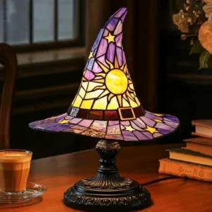Witch Hat Desk Lamp LED Magical Lighting Creative Decorative Desk Lamp