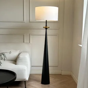 Wooden Standing Lamp Indoor Floor Light Simple Bedside Creative LED Floor Lamp for Living Room