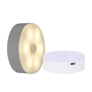 Wooden Wall-Mounted Motion Sensor Wardrobe Light for Bedroom