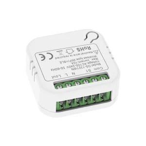 XZJ Wall Switch Wi Fi 2 Way Smart Switch Control Modules Size Detachable Relay Waterproof Touch Panel Smart Life App Max. 10A