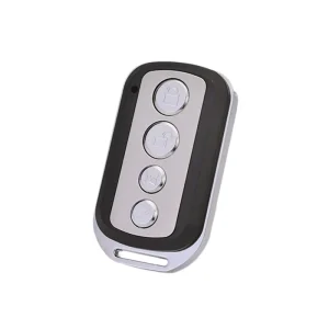 YET016 2- or 4-Button 433 MHz Cloning Gate Remote Control with Keychain