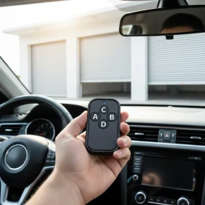 YET2210 433MHz Wireless Remote Control Learning Code 1527 RF Transmitter for Sliding Swing Gate and Rolling Shutter Doors