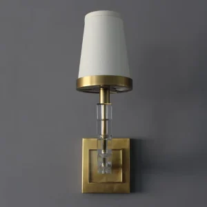 Yihao Modern Decorative Brass Wall Sconce Lamps Light Indoor for Country House Linear Mini Wall Lantern Lamp