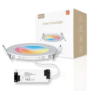 ZigBee Downlight Tuya Dimming Spot Lamp 6W RGB Change Warm Cool Light Work with Alexa Google Home Smart Life