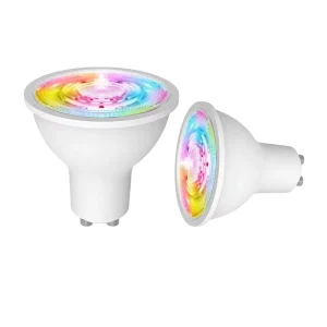 ZigBee Smart GU10 LED Bulb RGB+C+W Dimmable APP Voice Control