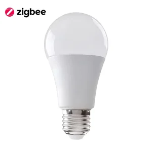 ZigBee Smart LED Light Bulb E27 9W 90-250V RGB White Dimmable Bar Design Home Hotel Commercial