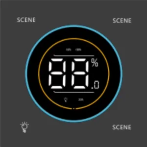 Zigbee 3.0 PC Material Push-Button Smart Switch