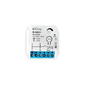 Zigbee Gateway Smart Module Dimmer, 1-Channel, 200W, Wireless, 30m Range