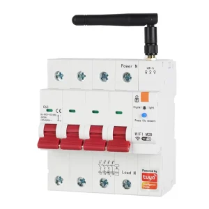Zigbee Smart Circuit Breaker, 1P/2P/3P, 63A, Wireless Remote Phone Control
