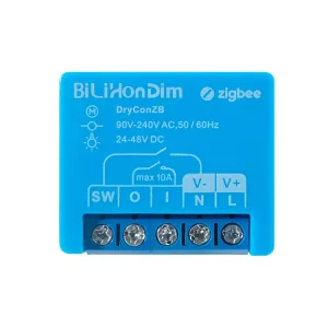 Zigbee Smart Dimmer Box Switch 1-Channel 200W Wireless Control Compatible with Google Home and Alexa