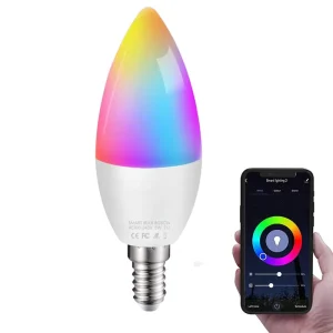 Zigbee Smart LED Bulb E14 E12 Candle Lamp