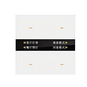 Zigbee Smart Scene Switch M8 PRO, 4-Scene Control Panel