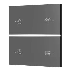Zigbee Smart Switch 1 3 Push-Button Plastic Panel Wall Light Switch App Voice Control Sensor-Activated Light Strip