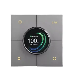 Zigbee Smart Switch 220V 10A 2 Way 4 Switch Dimming Knob Home Automation Wall Switch