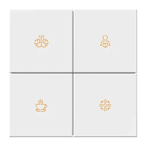 Zigbee Smart Touch Light Switch with App Control for Home, Hotel and Garage