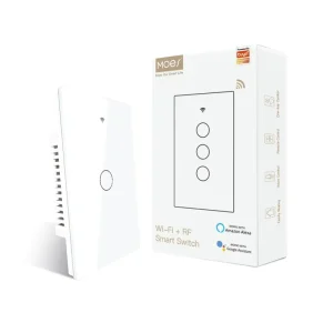 Zigbee Smart Wall Switch, 1-Gang, Single Fire Wire or Neutral Wire
