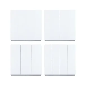 Zigbee Smart Wall Switch, Single Fire Zero Wire, Push Button, 10A, 100V-240V Relay