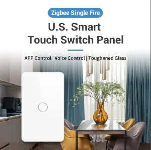 Zigbee Tuya or Smart Life App Remote Control Voice Via Alexa Smart Light Switch Without Neutral Traditional Switch Modification