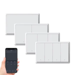 Zigbee US Standard Smart Wall Switch with App Control and Ambient Light