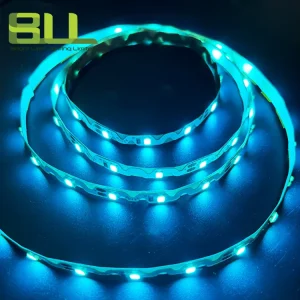 Zigzag Ice Blue 2835 LED Strip Light 60 LEDs per Meter 12V for Smart Home Lighting
