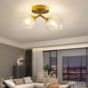 modern Wrought Iron Ceiling Lights Nordic Bedrooms Cloakrooms Creative Circular Study Rooms Balconies Corridors Lights