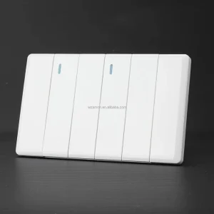 modern slim four 4gang switch 1 2 way light switches electrical wall socket wall switch modern super slim ultrathin