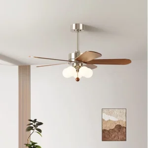 new chinese style full spectrum ceiling fan light for living room dining room bedroom home lighting made in zhongshan